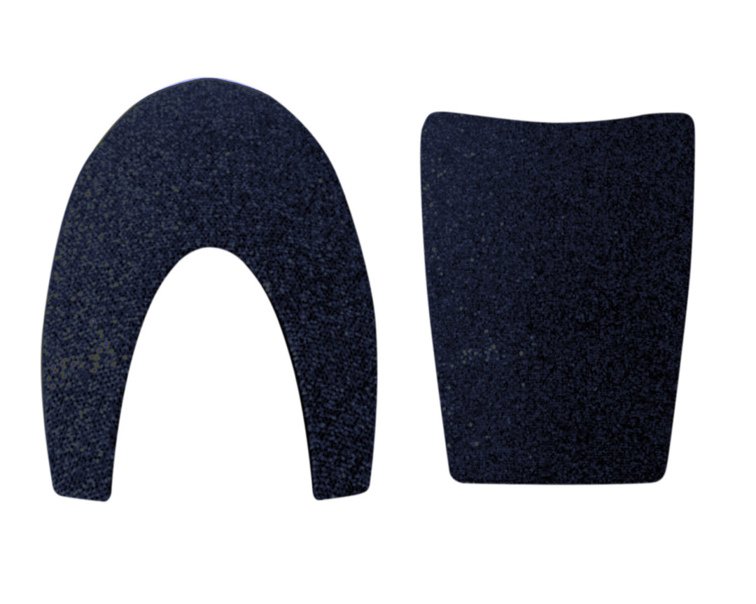 Navy Glitter Cromo 2 Front & Rear Panels