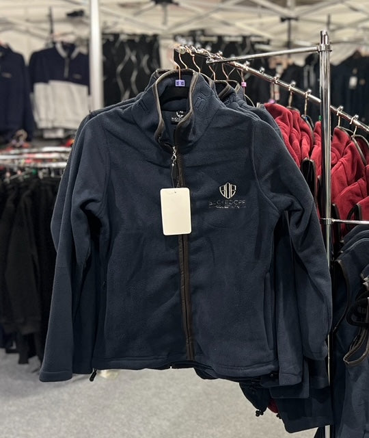 BOE Unisex Fleece Jacket Navy