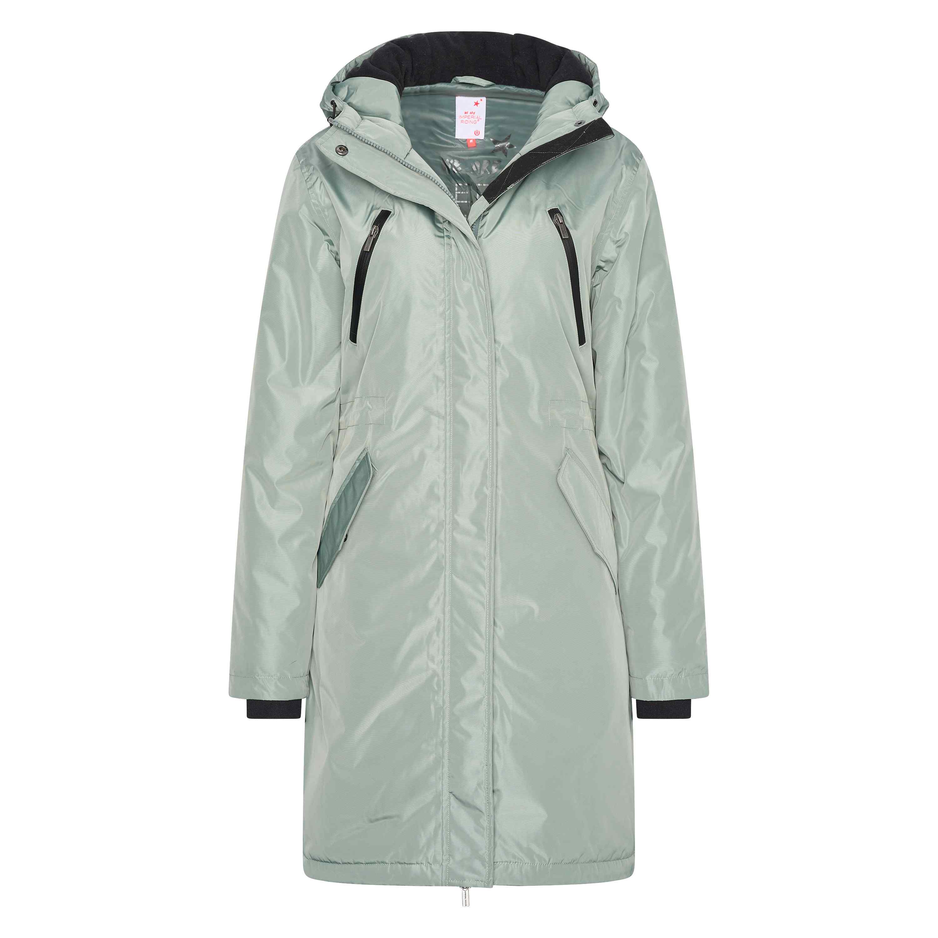 GYPSY＆SONS ESTEL CHECK DEW PARKA Imperial Riding Waterproof Tech parka IRHJolly Sage Green