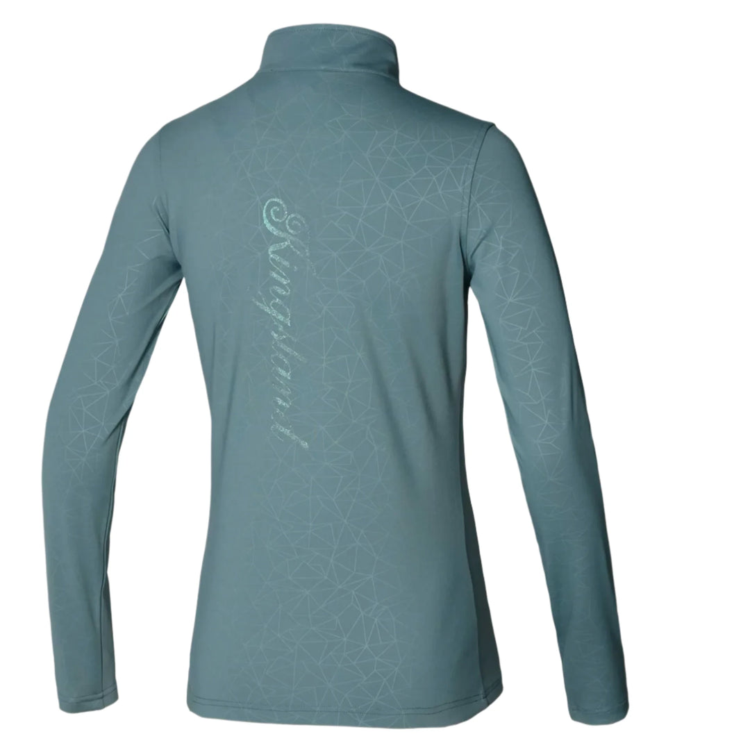 Kingsland KLtenley Ladies 1/2 Zip Training Shirt - Green North Atlantic