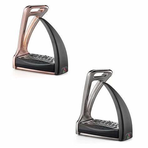 SafeRiding S2 Safety Stirrups Bronze & Black