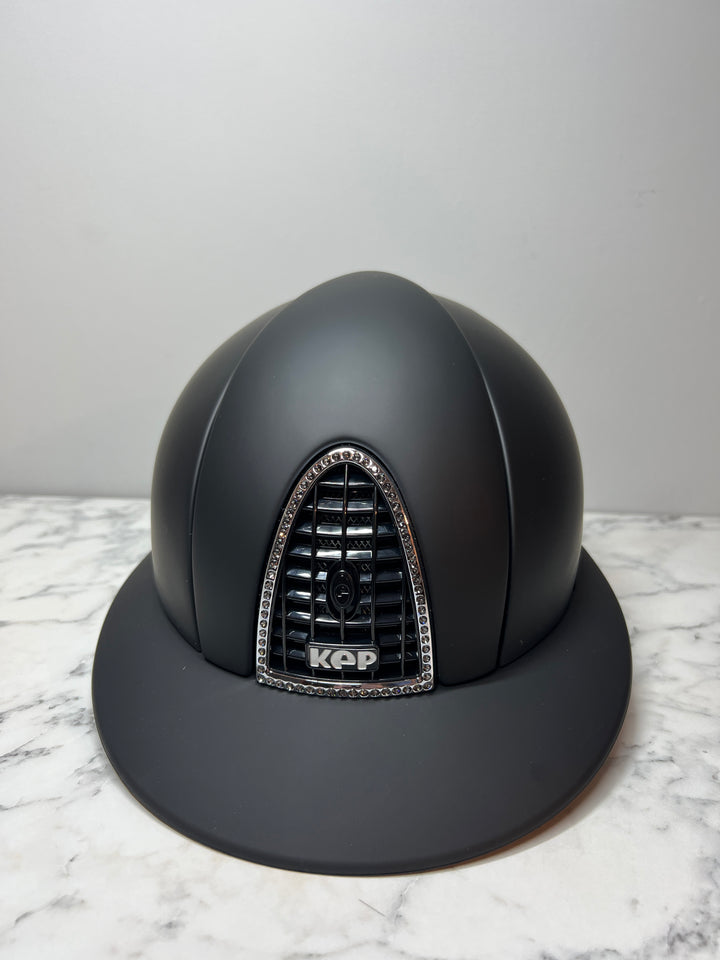 KEP Cromo 1 Black Matt with Polo Peak and Crystals in the surround