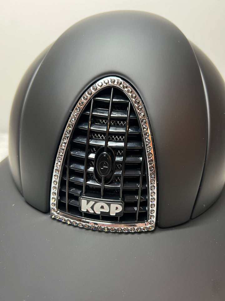 KEP Cromo 1 Black Matt with Polo Peak and Crystals in the surround