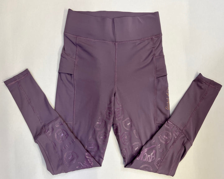 BOE Comfort Riding Leggings Lilac