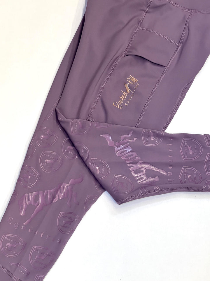 BOE Comfort Riding Leggings Lilac