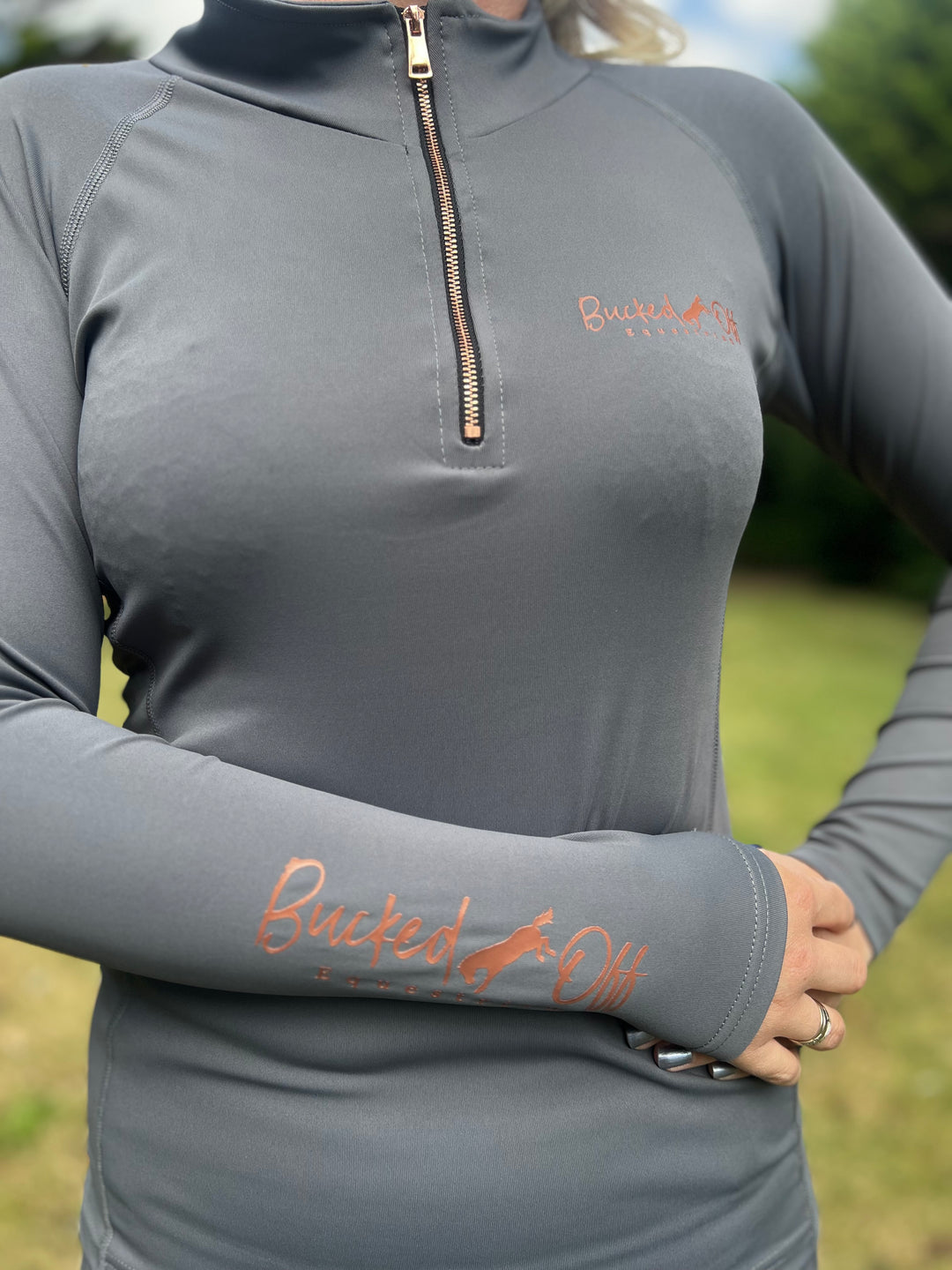 BuckedOff Original Long Sleeve Baselayer