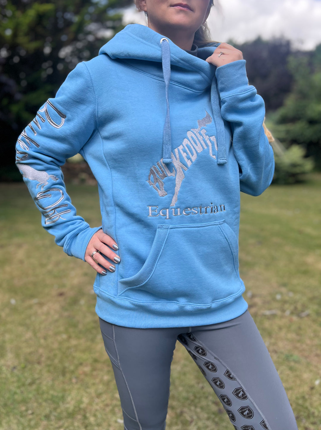 BOE Crossover Hoodie Blue