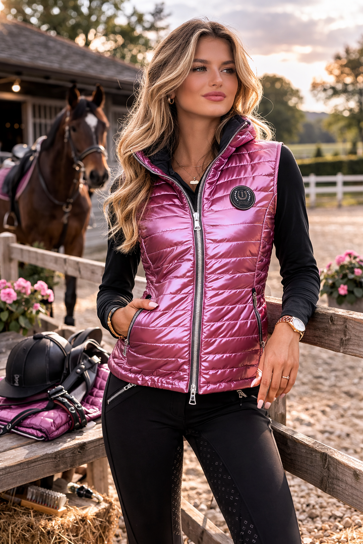 Bodywarmer IRHViolet Pearl pink