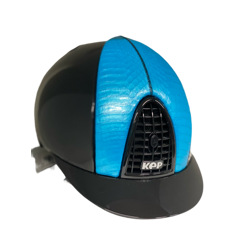 KEP Cromo T Black With Front Blue Snake