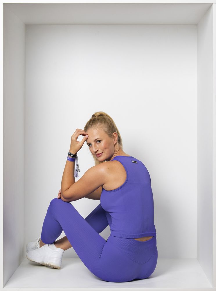 Eskadron Tank Seamless Dynamic - Purple - Sample