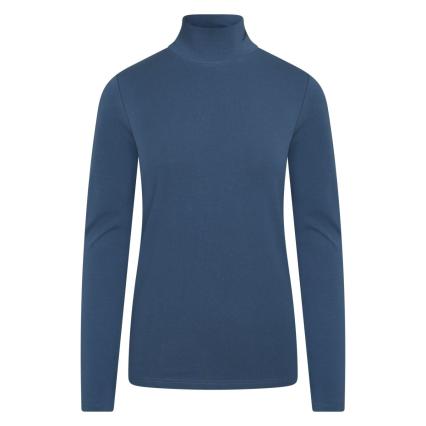 Euro-Star Otis Ladies Turtleneck Top - Digital Blue
