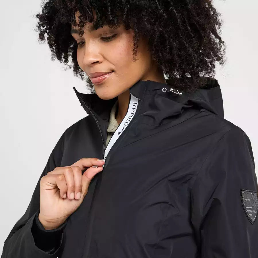 HV Polo Celeste Waterproof Parker Jacket - Black - Sample HV Polo Celeste Waterproof Parker Jacket - Black - Sample