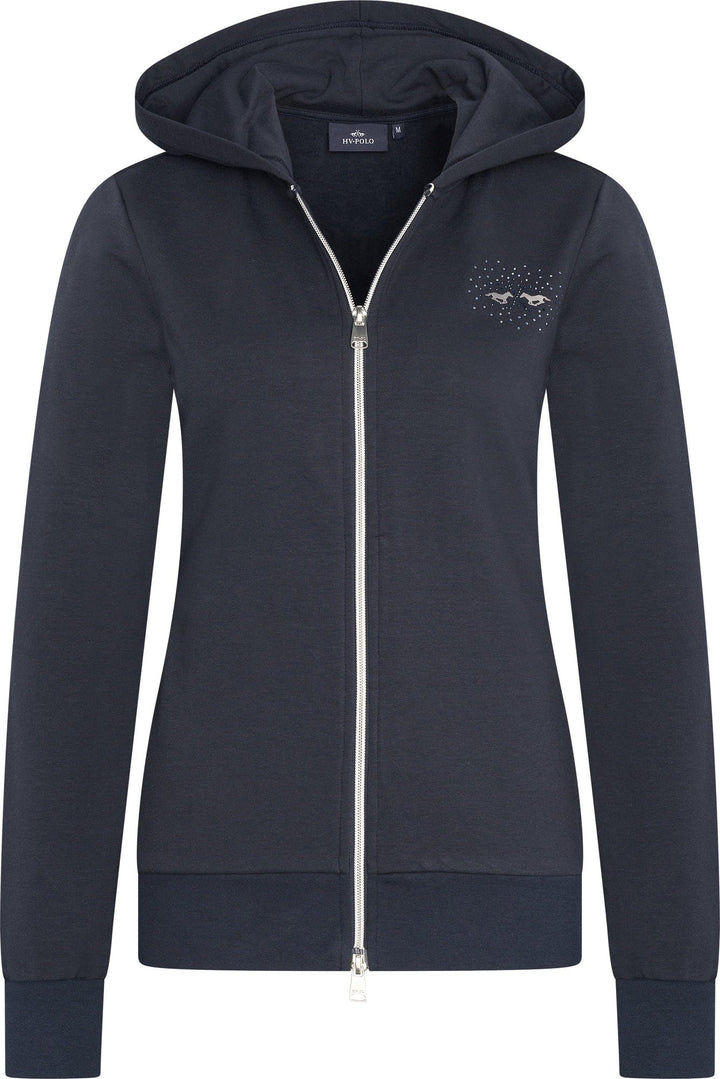 HV Polo Classic Ladies Full Zip Hoodie - Navy